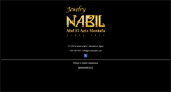 Desktop Screenshot of jewelrynabil.com
